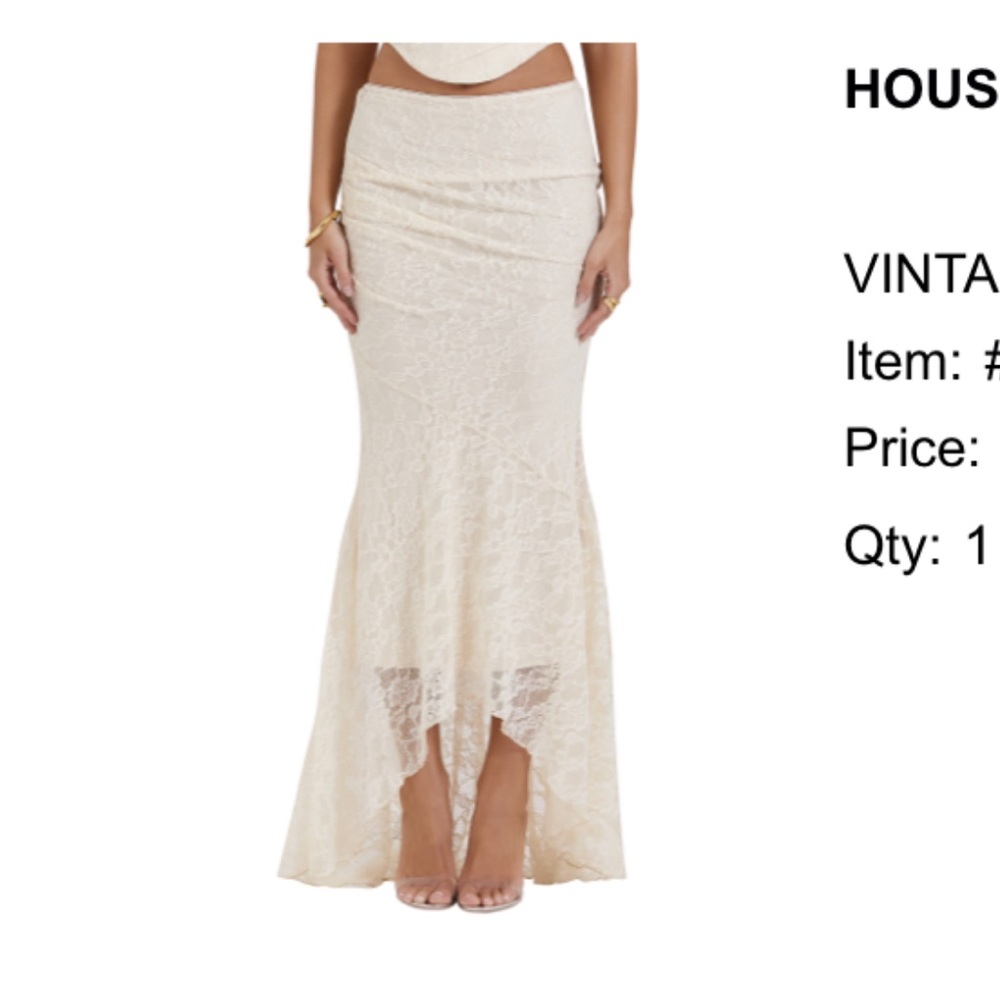 House of CB maxi skirt